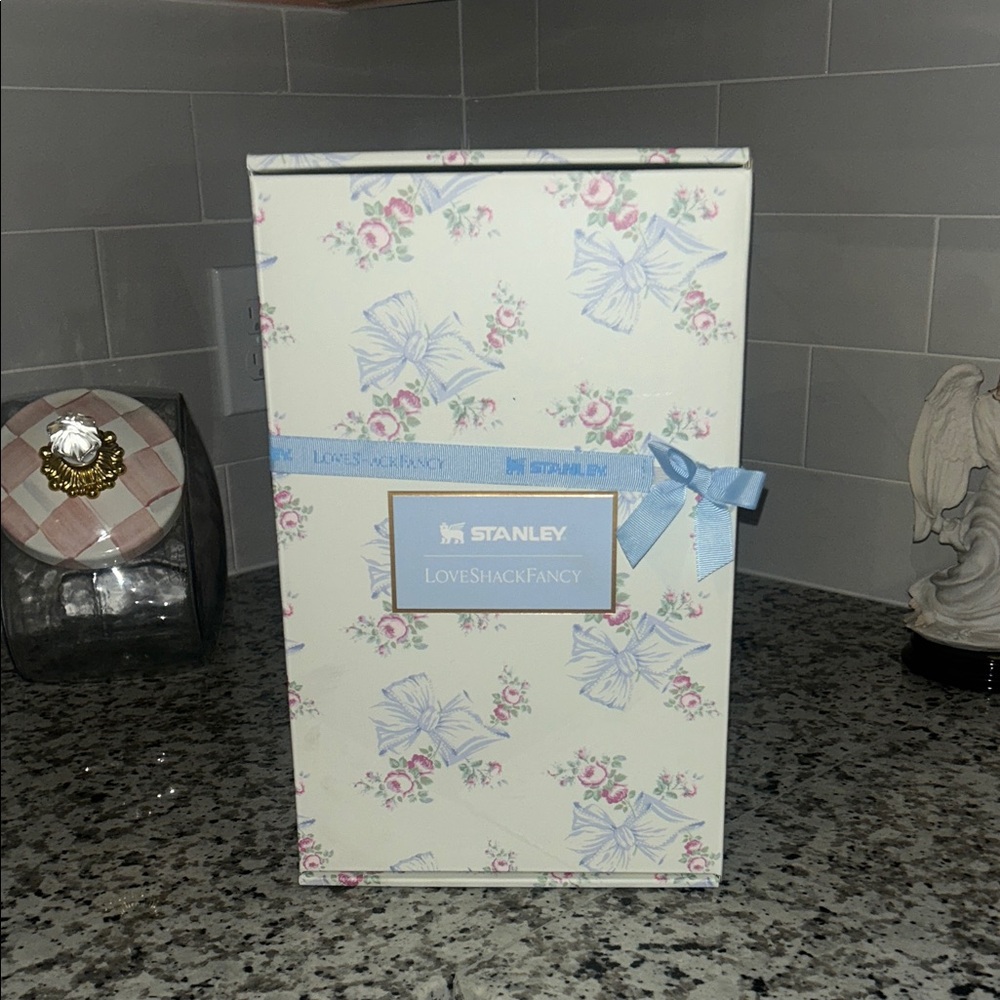 Stanley Floral Gift Box with Blue Accents